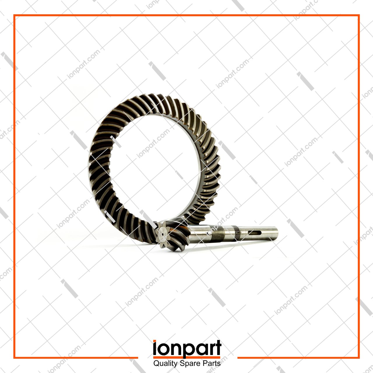 Reduction Gear Pinion-Crown (8 x 47) Compatible With Gallignani