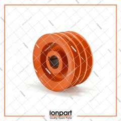 Beater Frame Pulley  Ø 220 Compatible With Gallignani