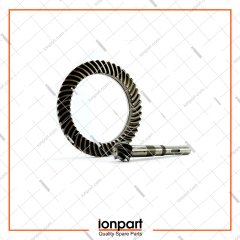 Reduction Gear  Pinion-Crown  (7 x 47) Compatible With Gallignani