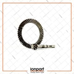Reduction Gear  Pinion-Crown  (8 x 47) Compatible With Gallignani