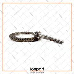 Reduction Gear  Pinion-Crown  (8 x 47) Compatible With Gallignani