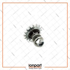 Right Fork Pinion and Pin Compatible With Gallignani