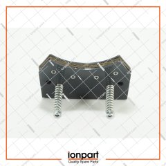 Knotter Left Support Plate and Brake Lining Complate Compatible With Gallignani