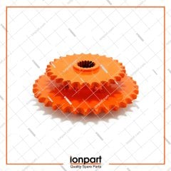 Left Fork Pinion Compatible With Gallignani