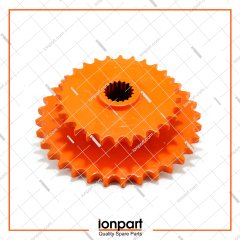Left Fork Pinion Compatible With Gallignani